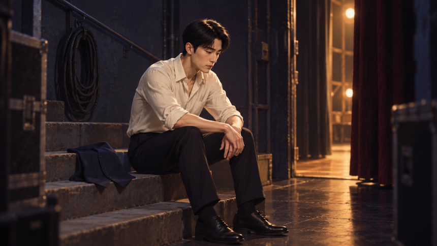 연습을 늘려도 조명 아래에서 다시 조이는 목