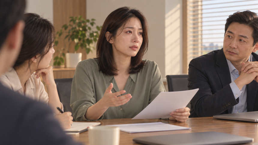 울컥한 채로 끝까지 한 설명