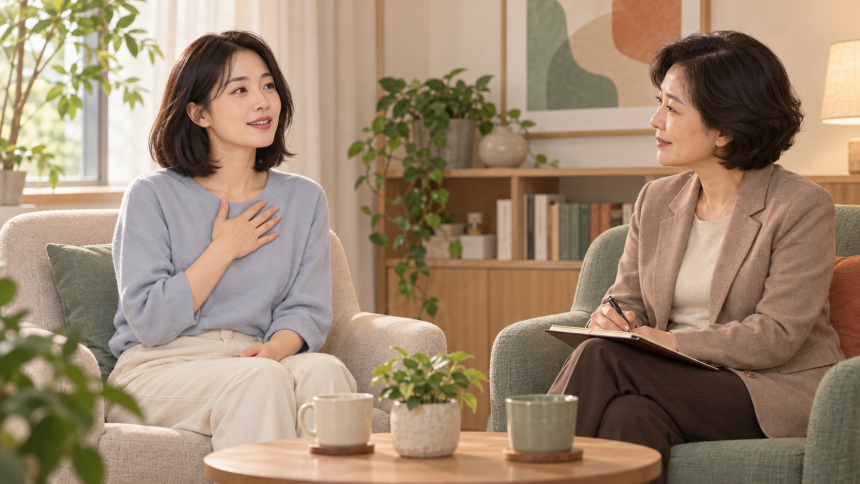 상담에서 흔들리는 순간을 살펴보는 과정