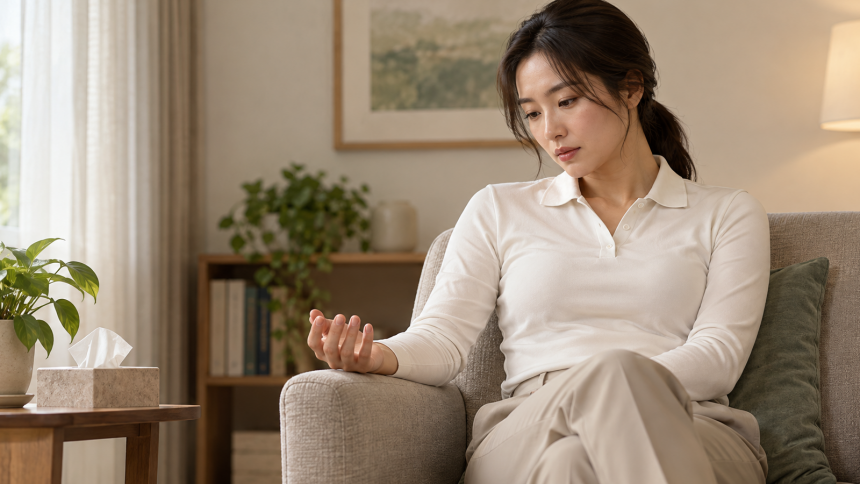 다짐으로 풀리지 않는 손목