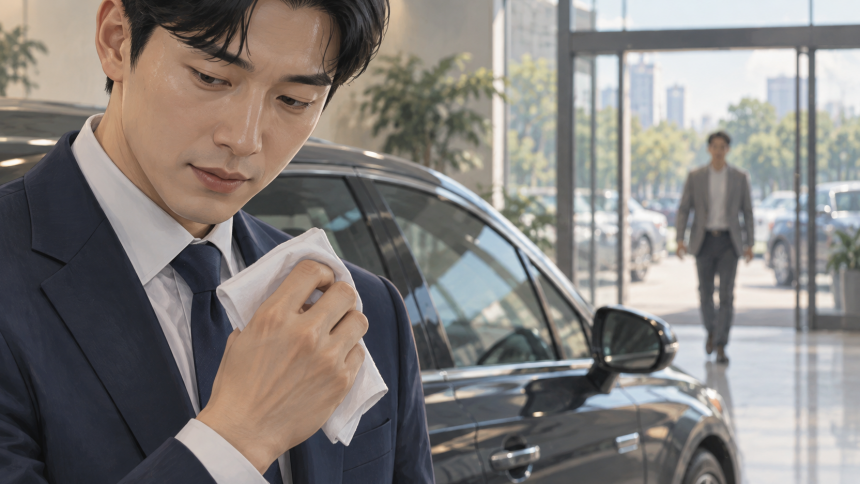 사람이 다가오면 먼저 켜지는 센서등