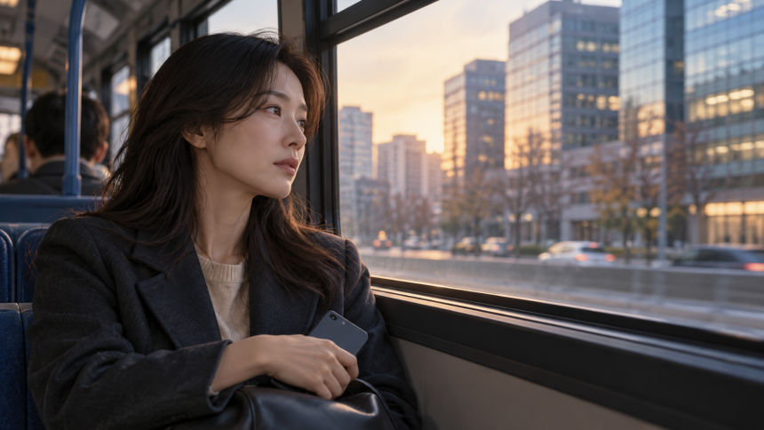 이별 후 버스